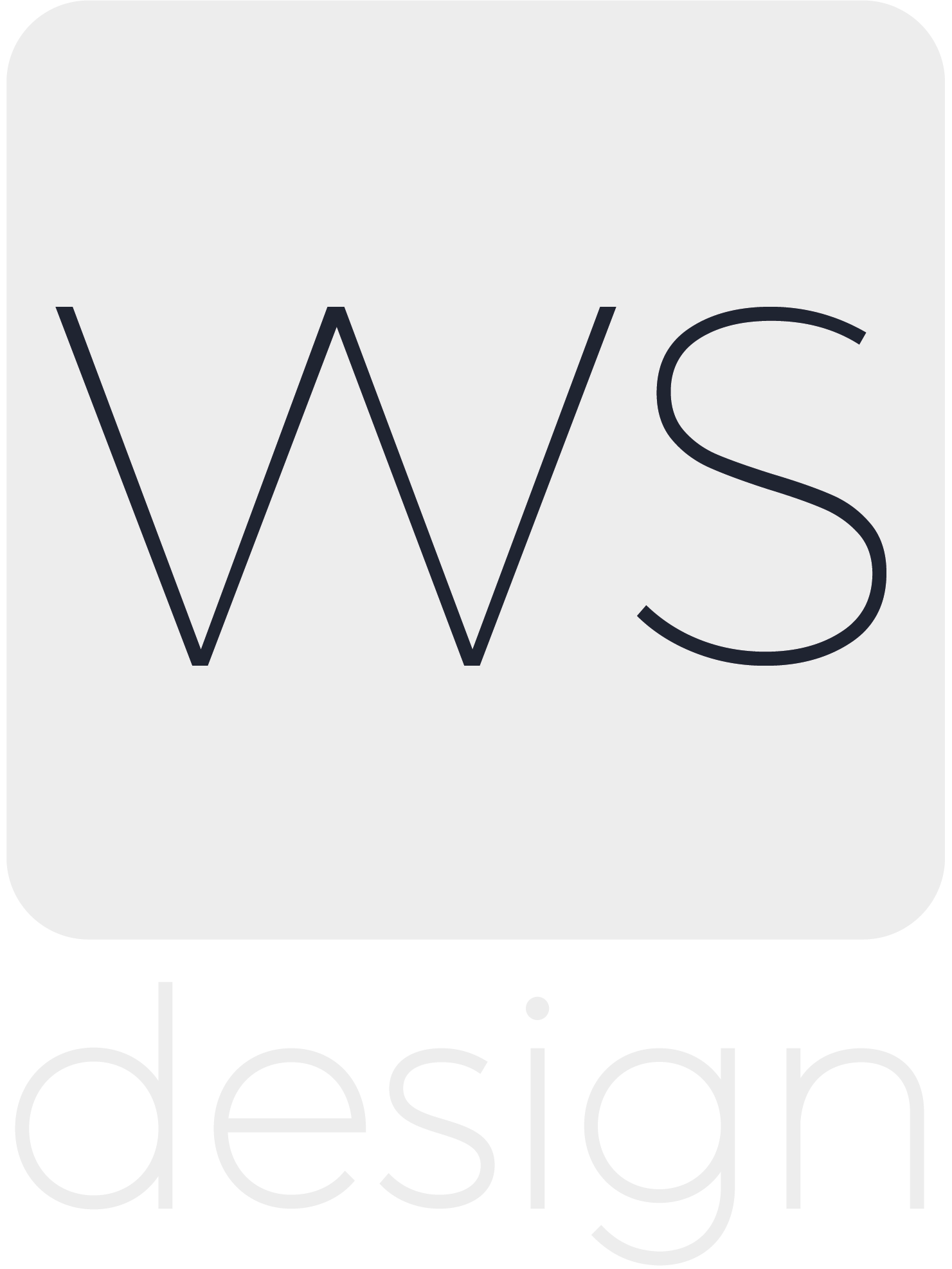 ws design logo footer